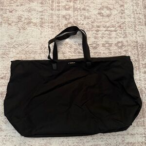 Tumi Classic Black Carryall Tote